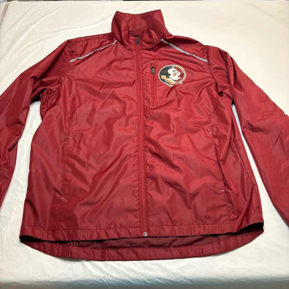 Florida State Seminoles FSU Windbreaker Jacket Men’s Large G-III Carl Banks
